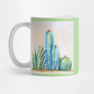 Desert Group of Cactus Mug